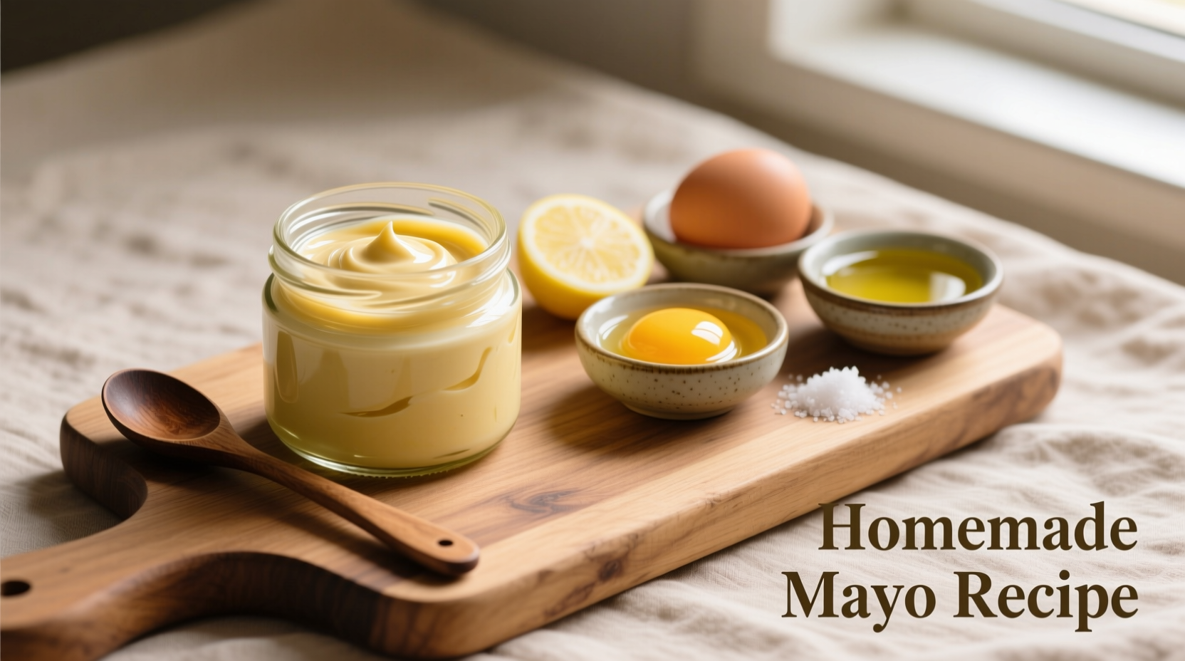recipe for homemade mayo