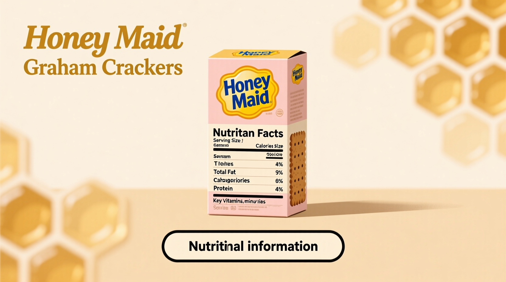 honey maid graham crackers nutrition