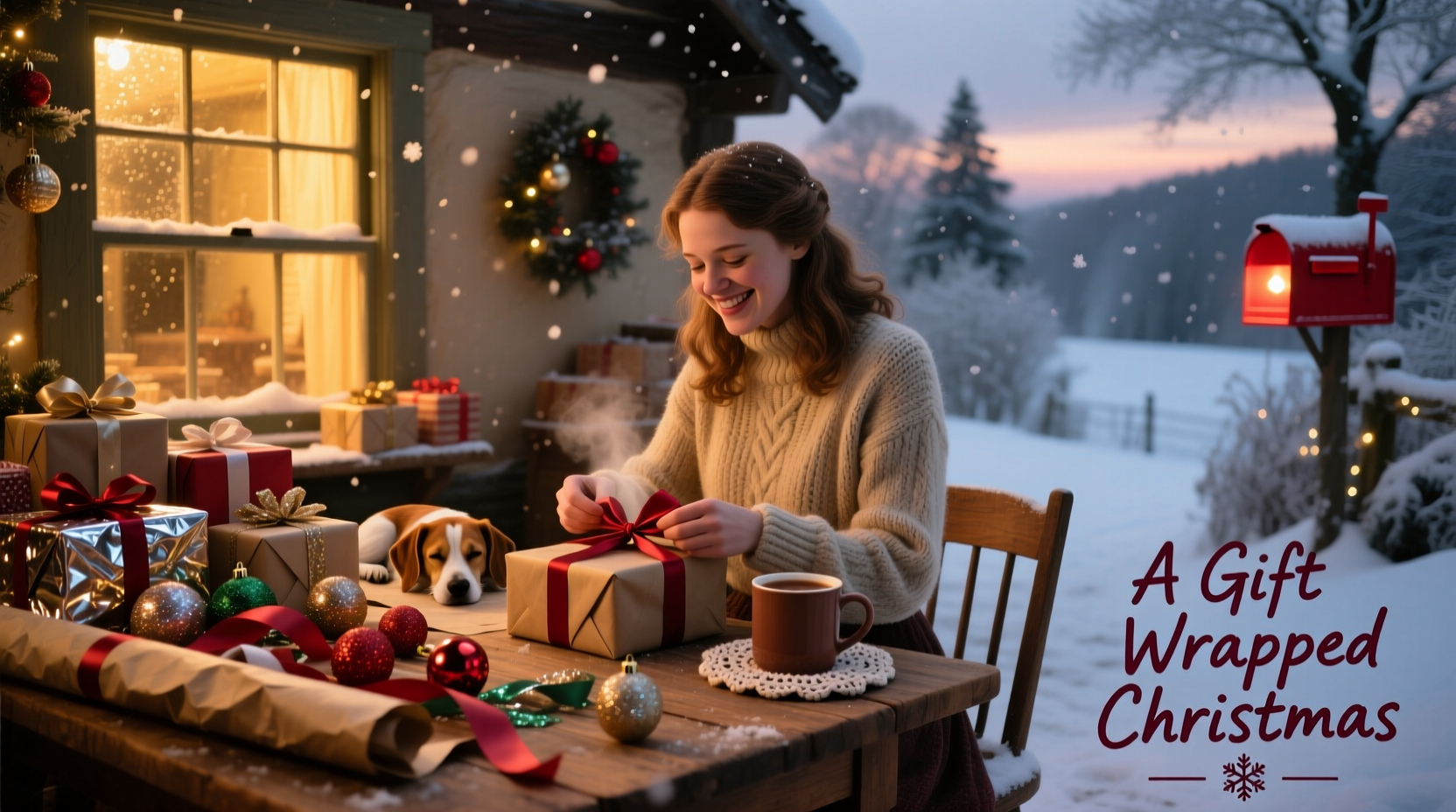 a gift wrapped christmas movie