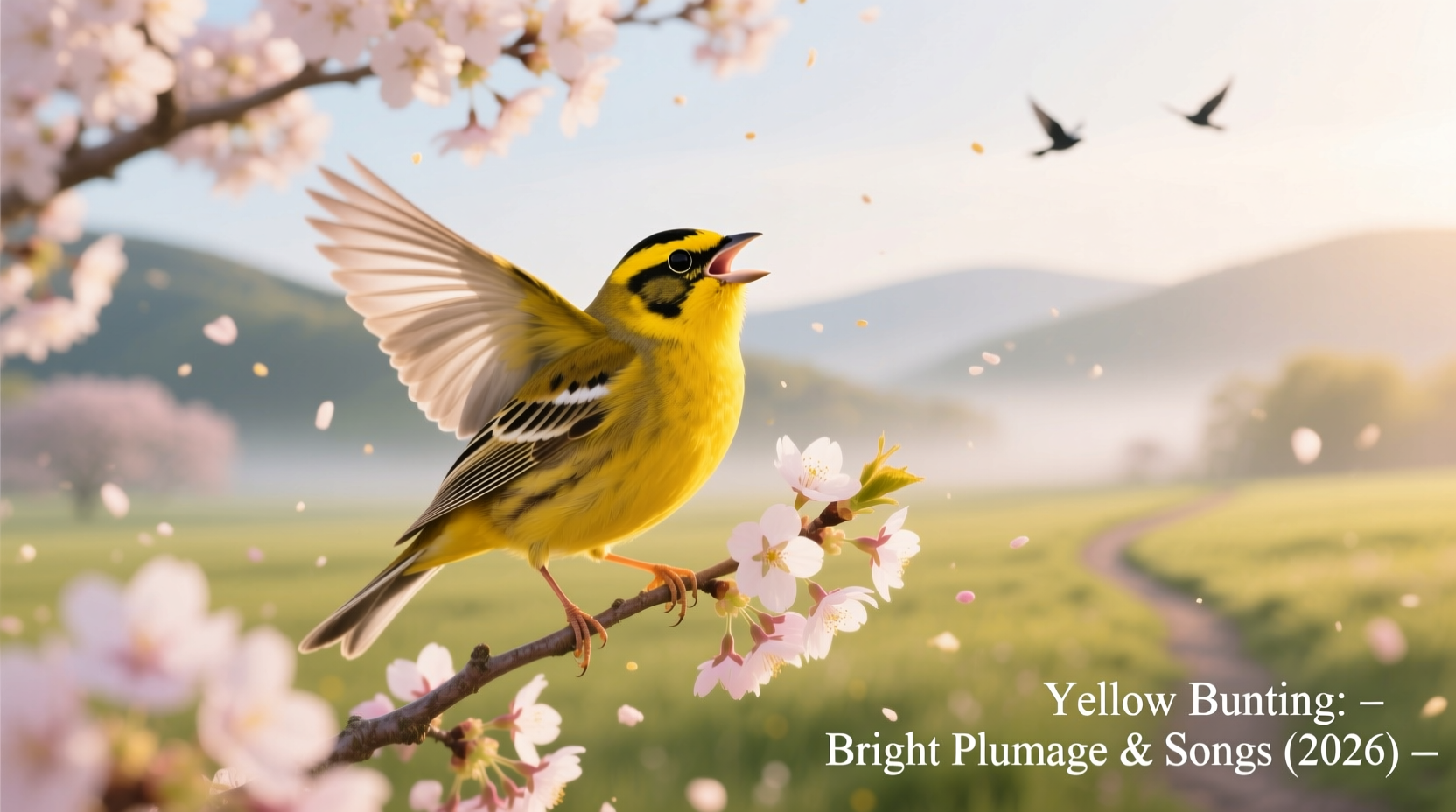 Yellow Bunting: Bright Plumage & Songs (2026)