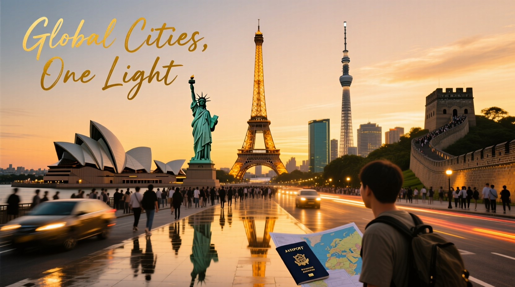 Cities Around the World: Light Landmarks & Solidarity After Paris Attacks Guide