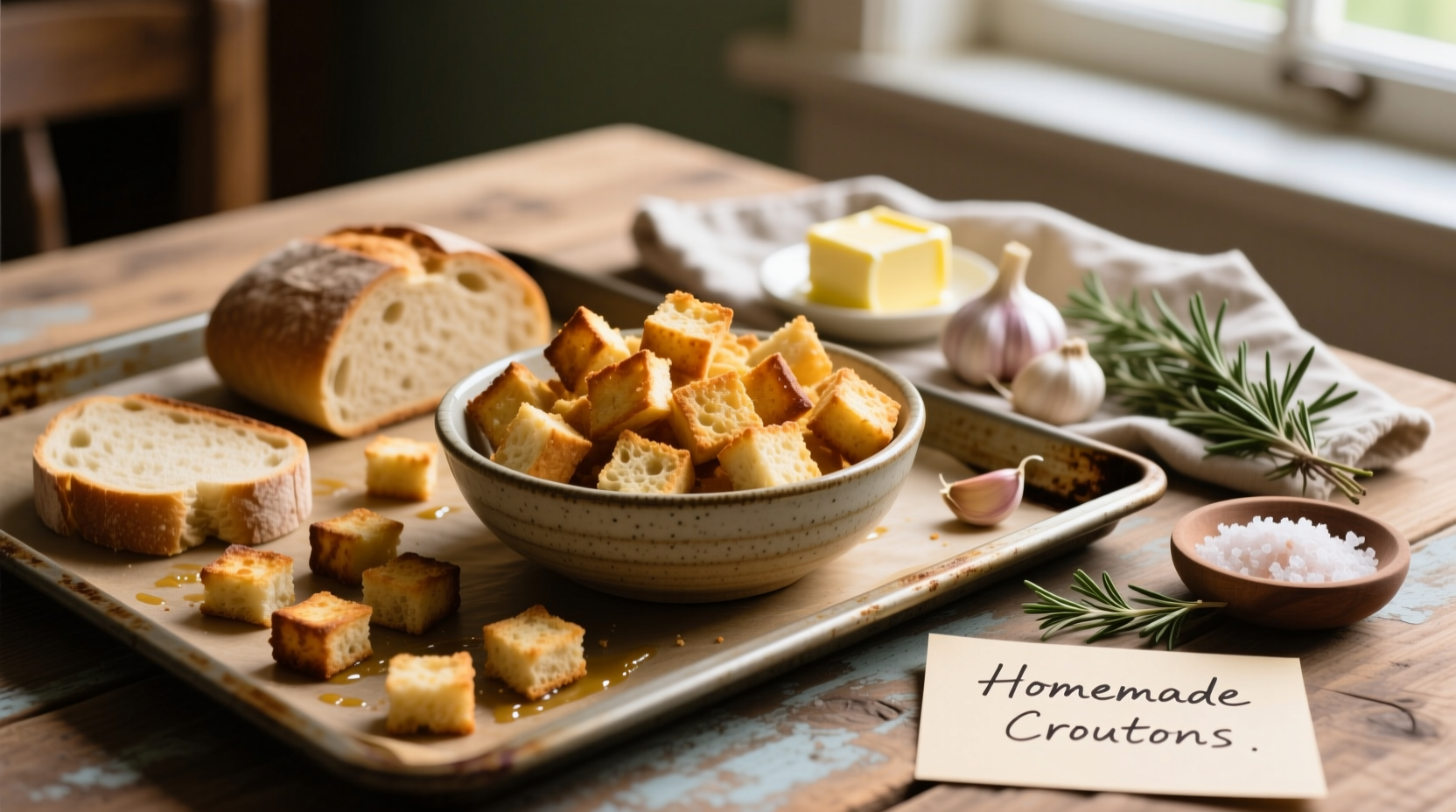 homemade crouton recipe
