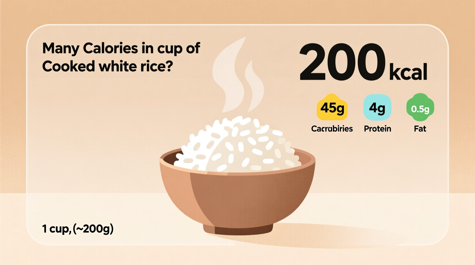 Calories in Cooked Rice: White vs Brown (Per Cup)