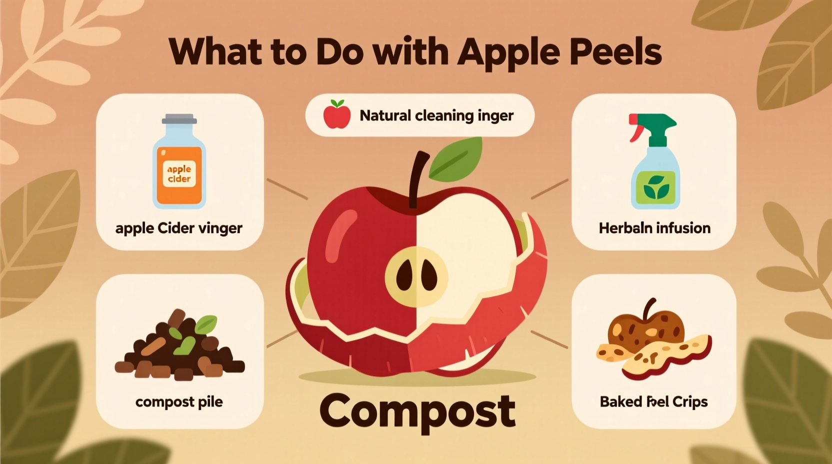 what to do with apple peels