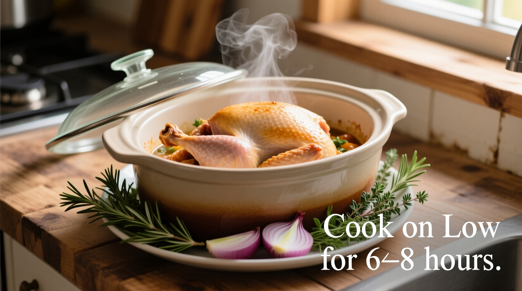 how long to cook boneless turkey breast in slow cooker