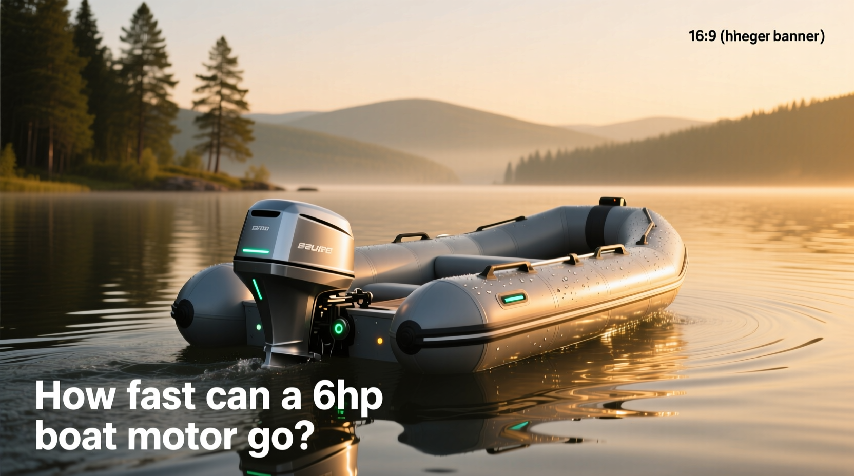 How to Choose Small Electric Motor for Inflatable Boat, How Fast Can a 6HP Boat Motor Go? Buying Guide