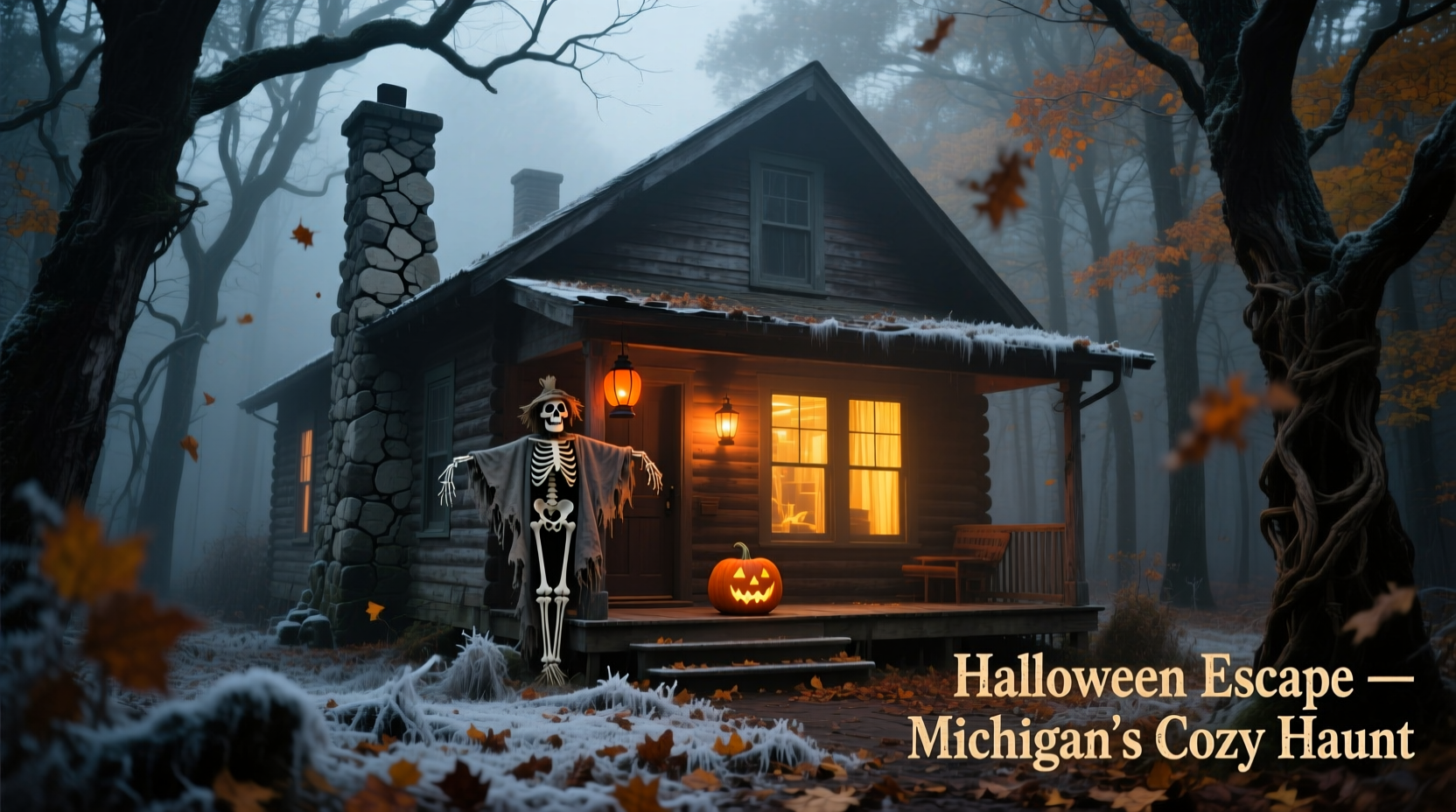 How to Spend Halloween in a Spooky Cabin in Hell, Michigan
