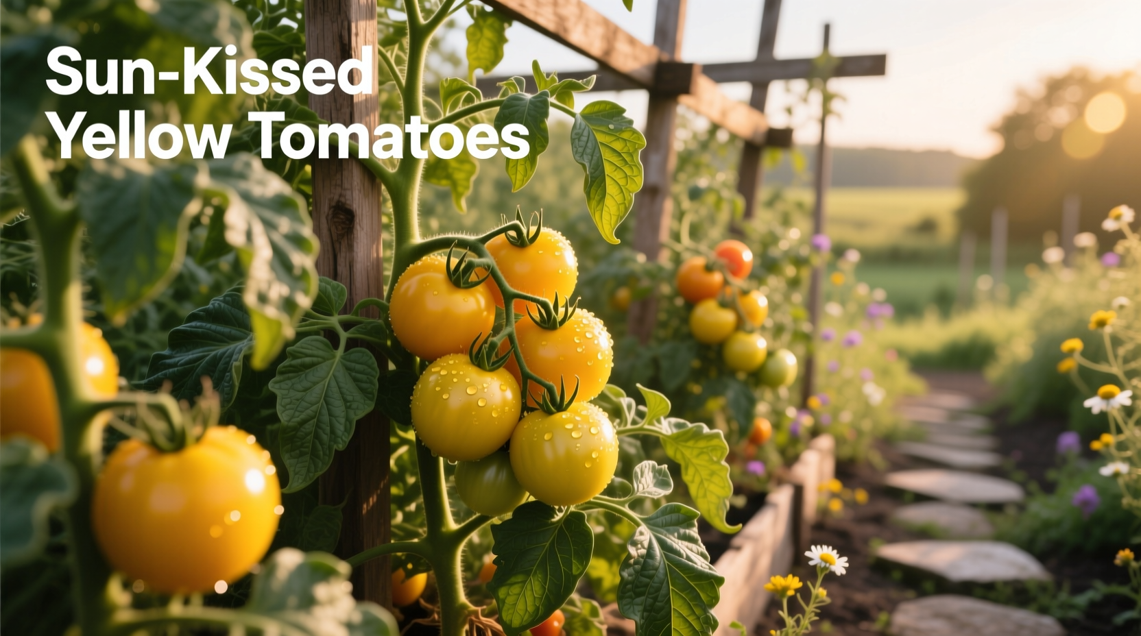 yellow tomato plants
