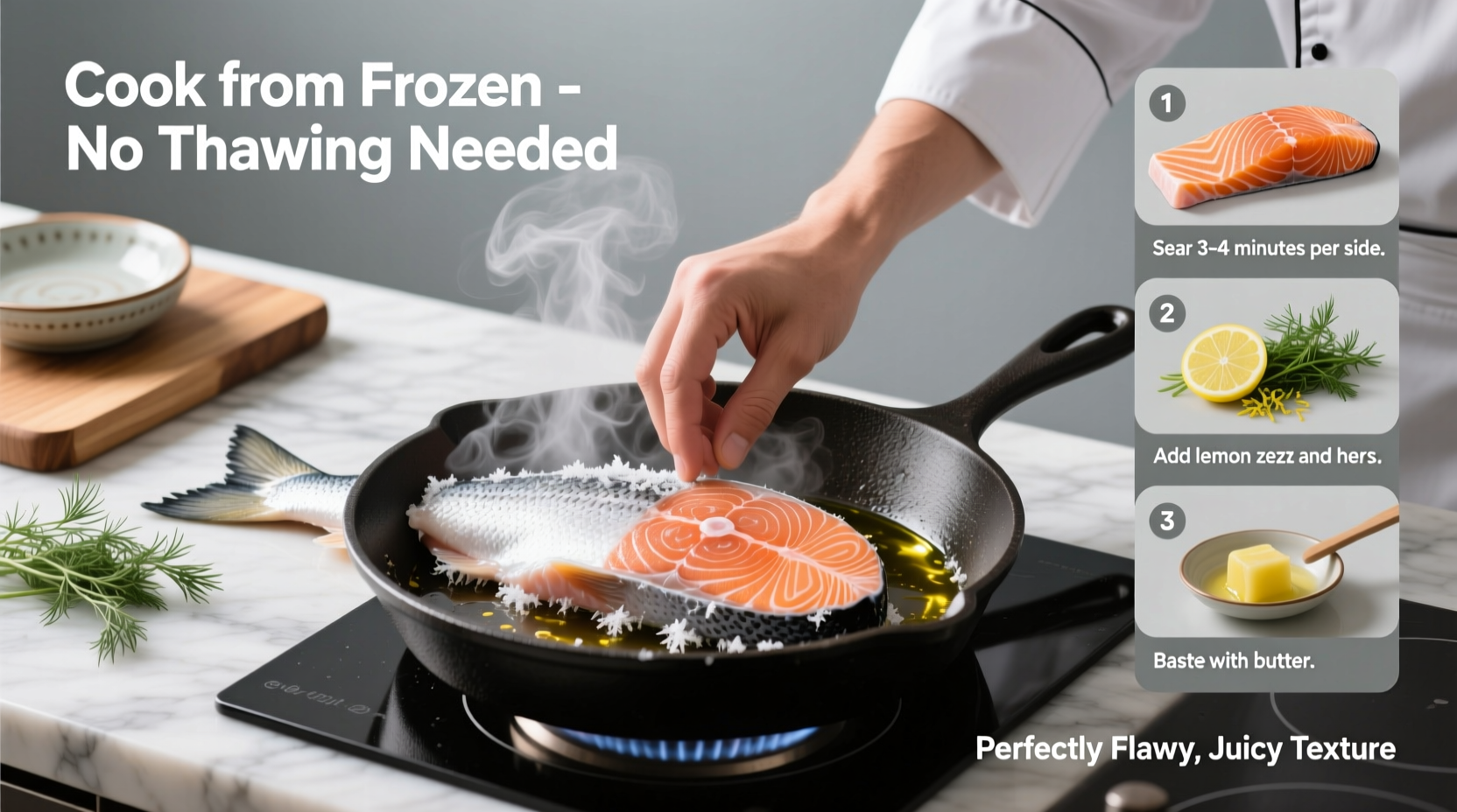 Cook Frozen Salmon Perfectly: No Thawing Needed