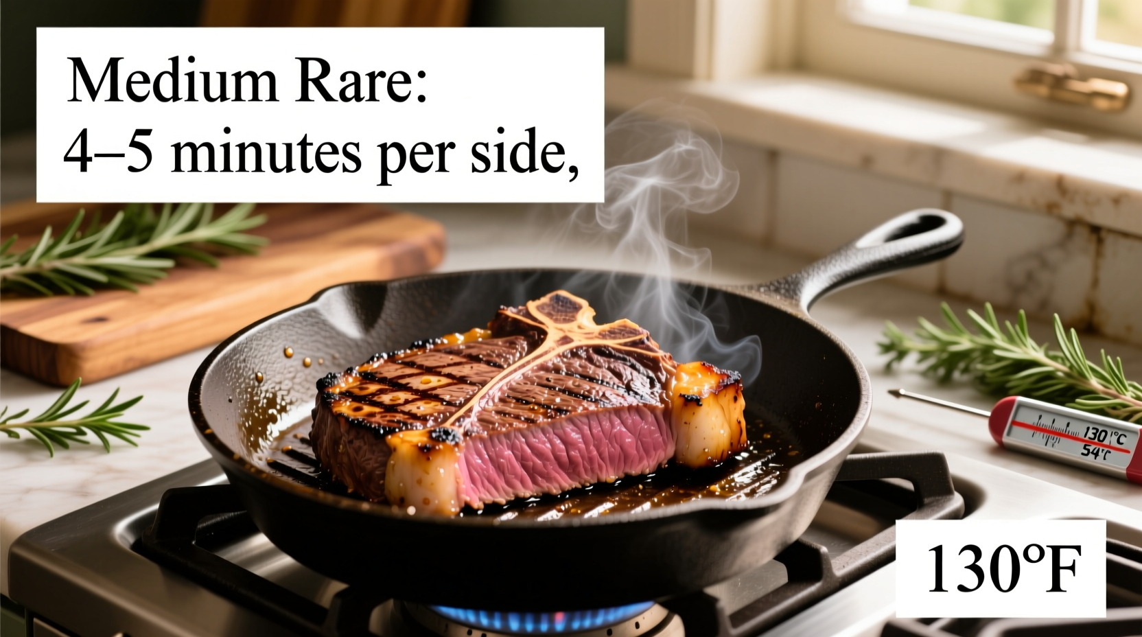Perfect Medium Rare Steak Cooking Time: Exact Minutes Guide