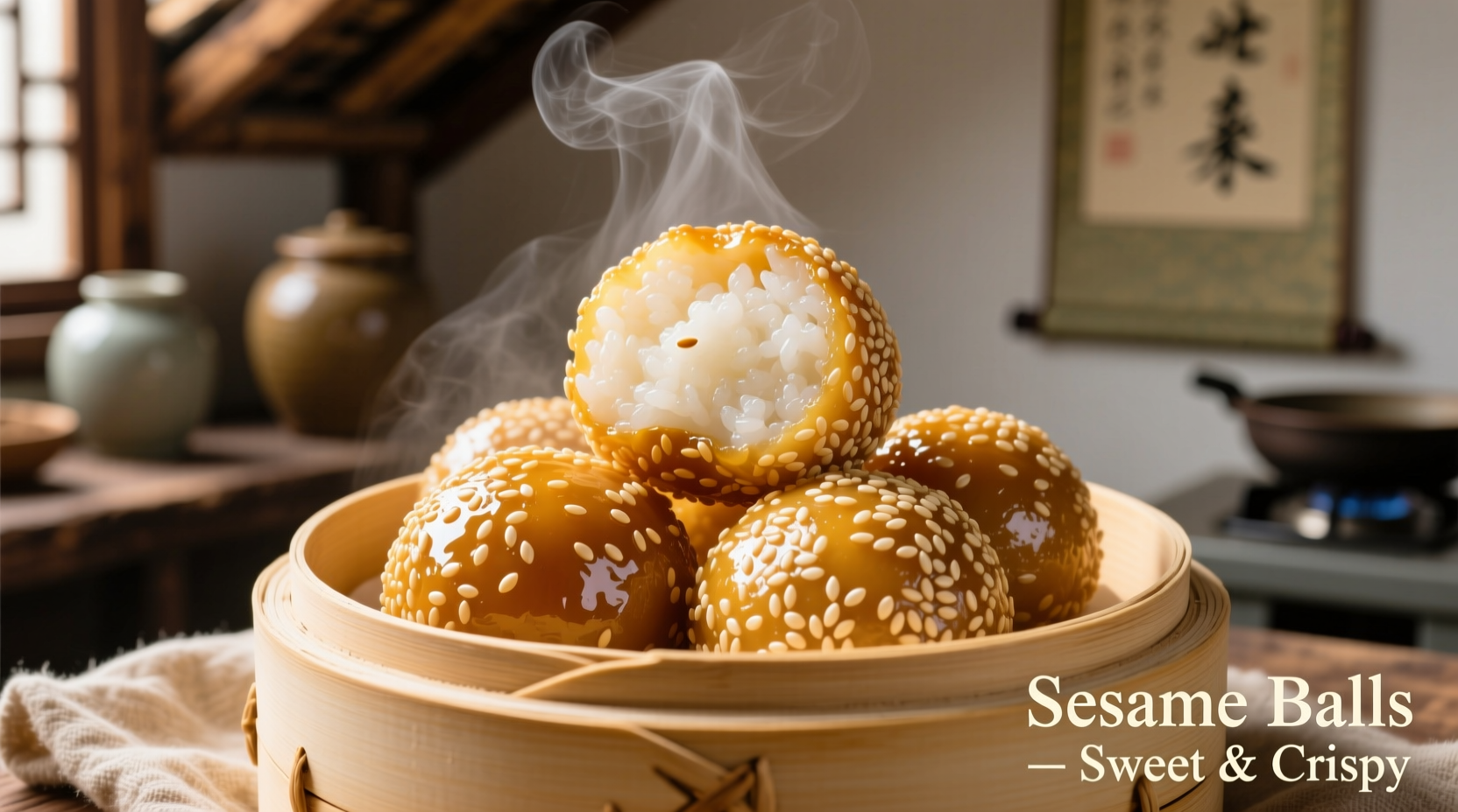 sesame balls