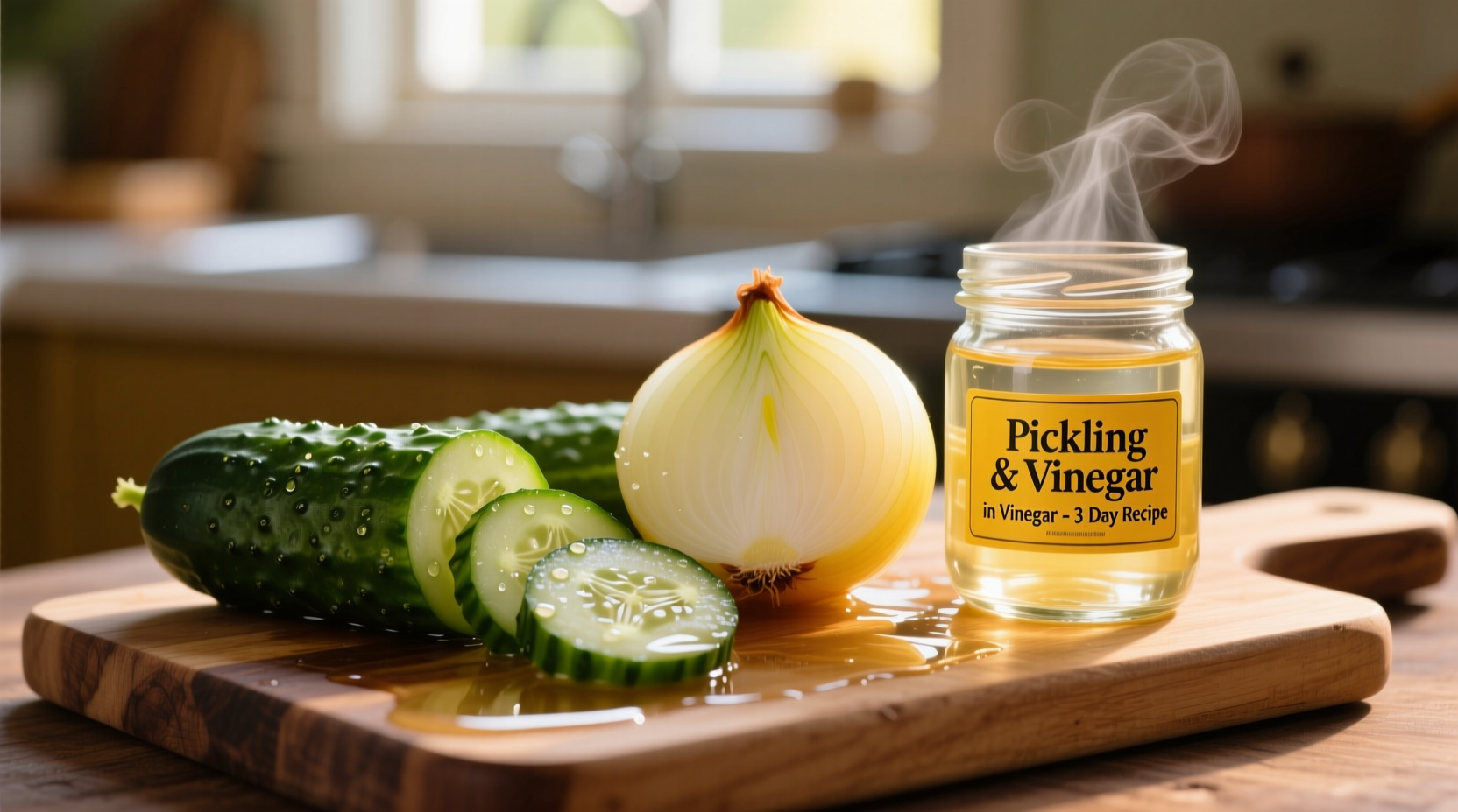 Perfect Cucumber and Onion in Vinegar Recipe: Quick & Crisp