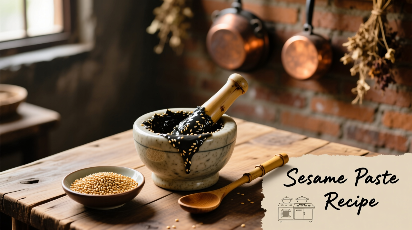 recipe for sesame paste