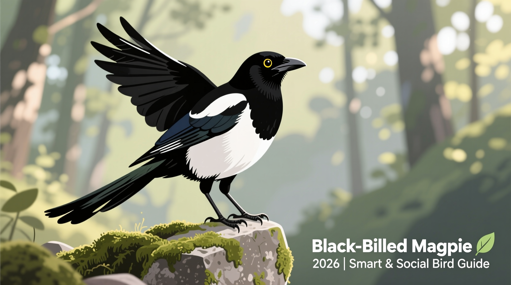 Black-billed Magpie: Smart & Social Bird Guide (2026)