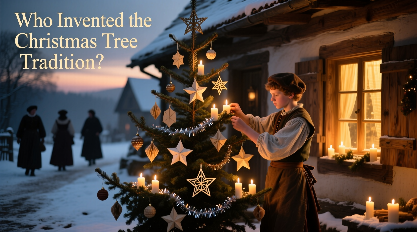 who invented the christmas tree