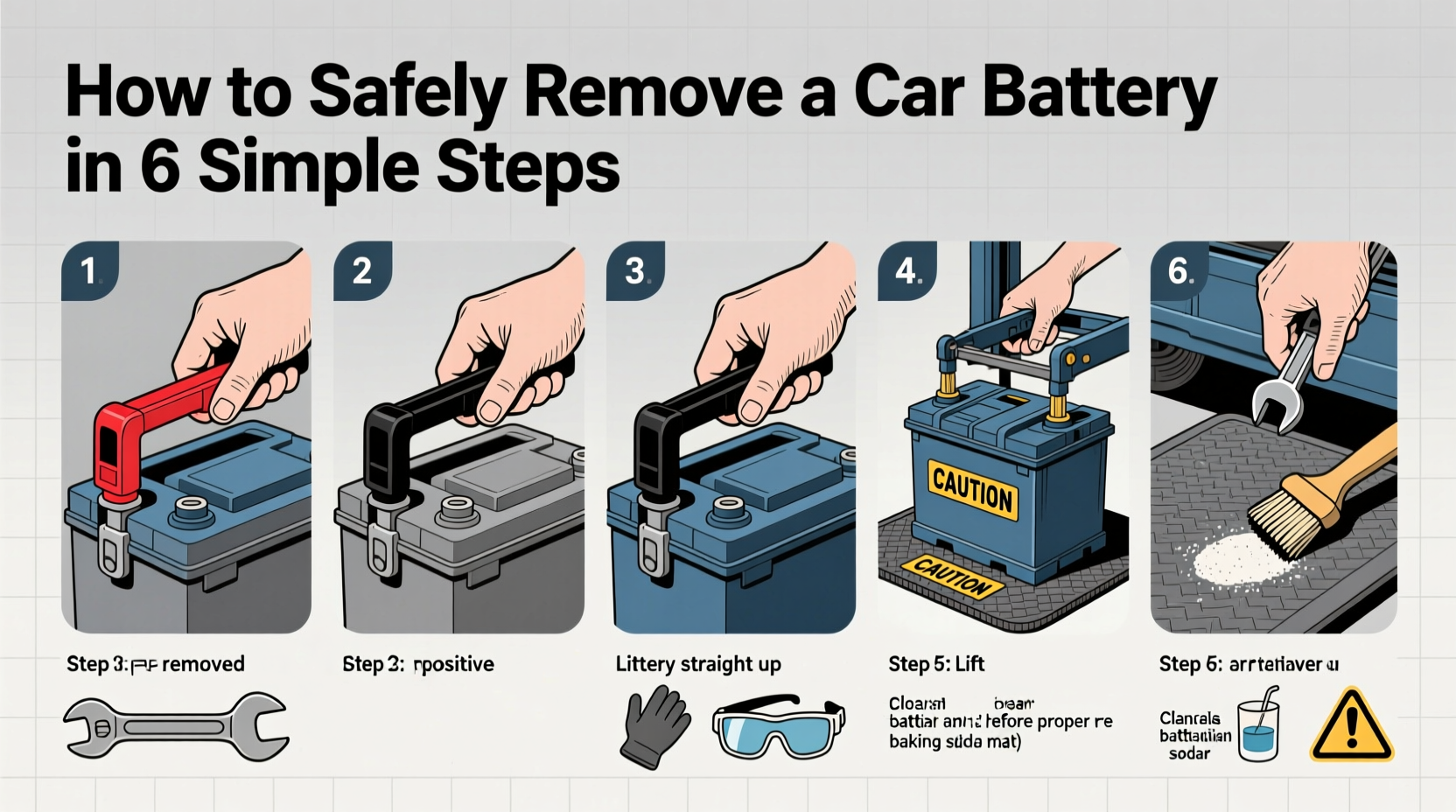 how to take car battery out