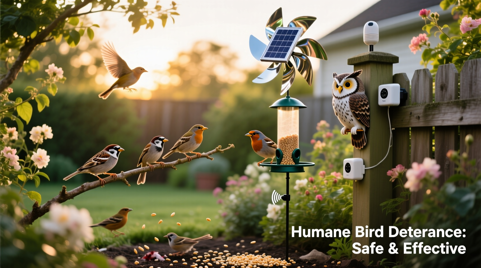 how to keep birds away