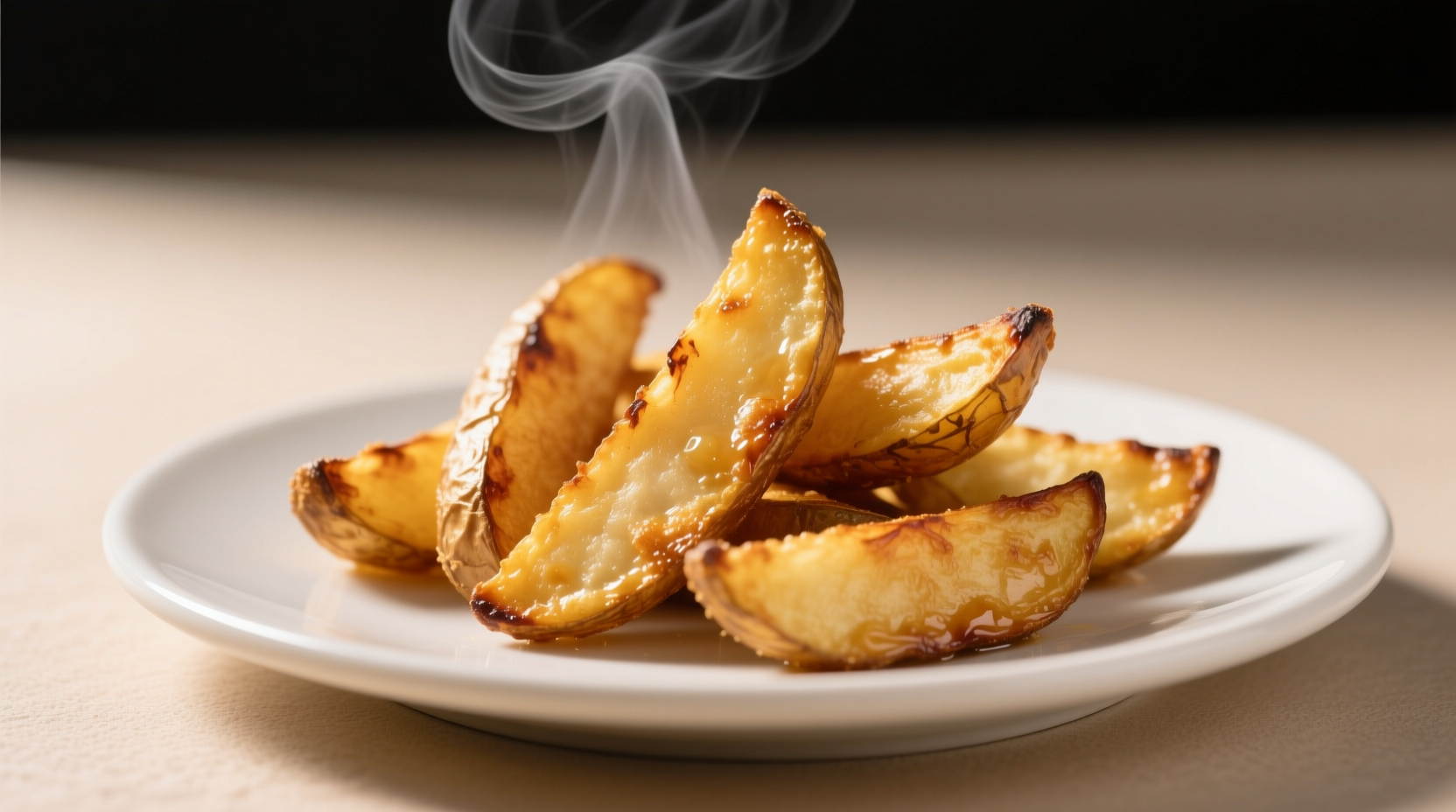 air fried potato wedges oil truths and texture trade offs