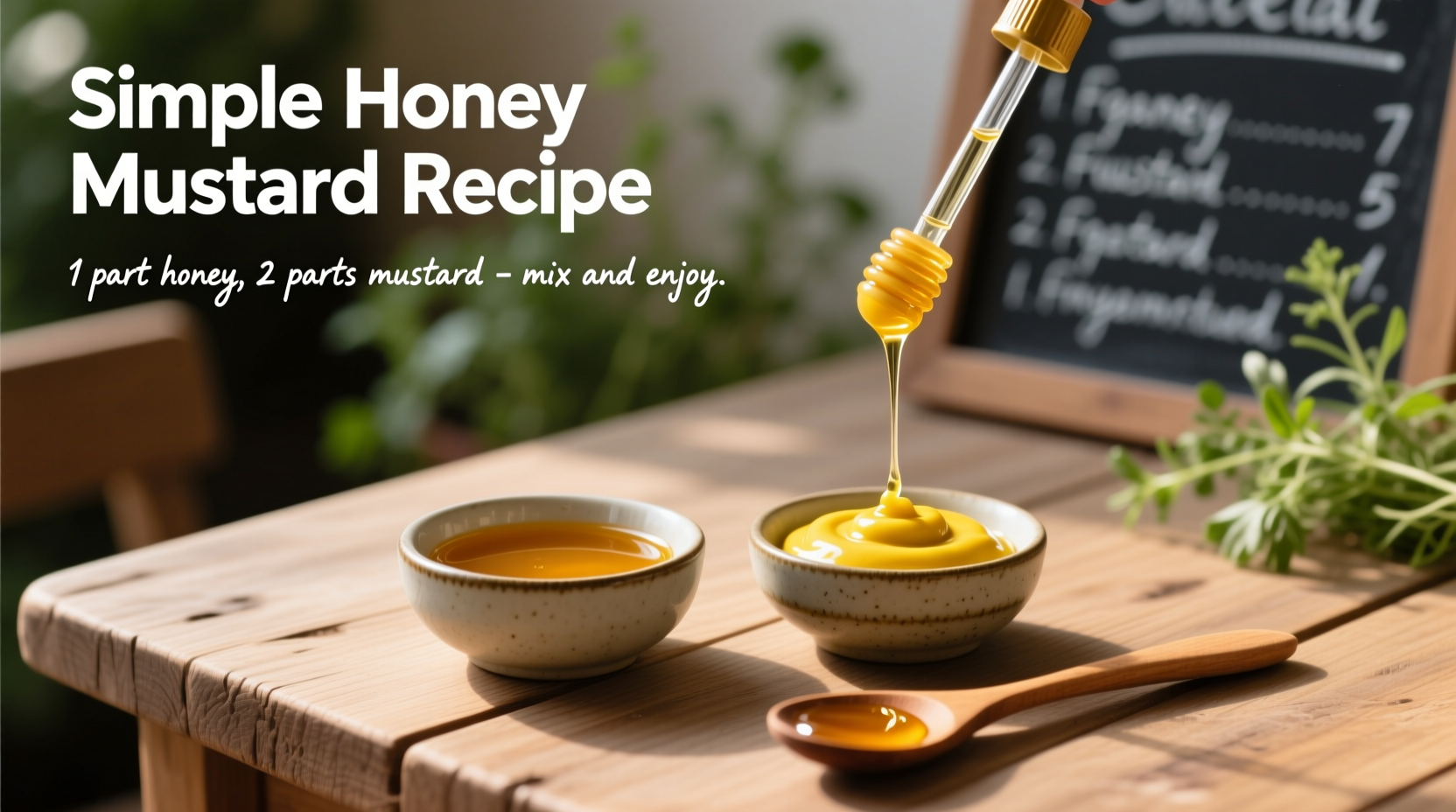 Perfect Simple Honey Mustard Recipe in 5 Minutes