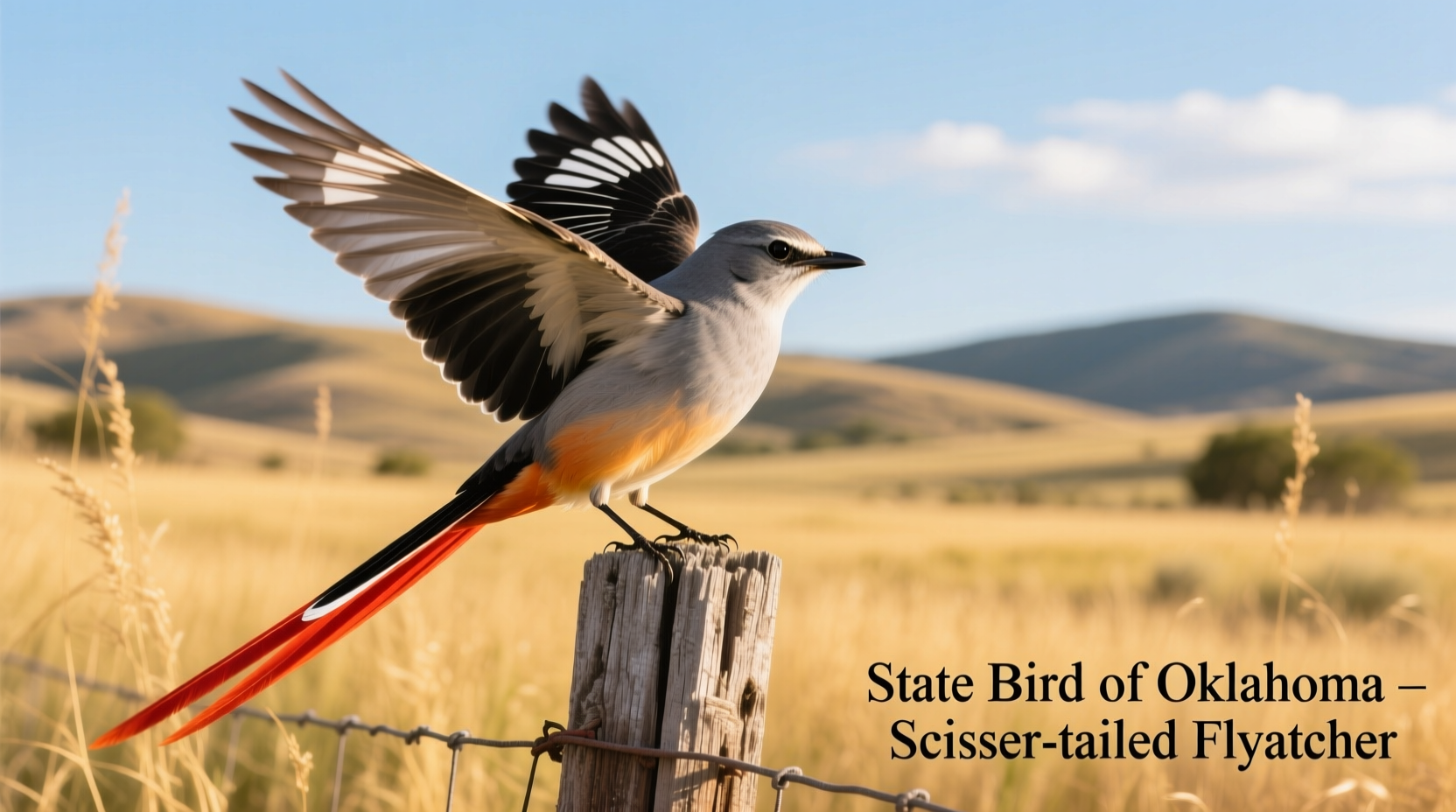 what is the state bird of oklahoma