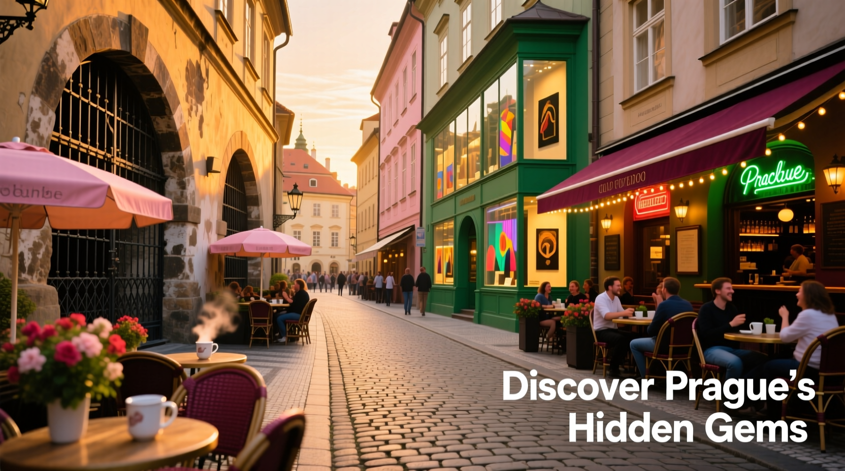 Prague Ice Vaults, Galleries, Cafes & Bars: Budget Travel Guide