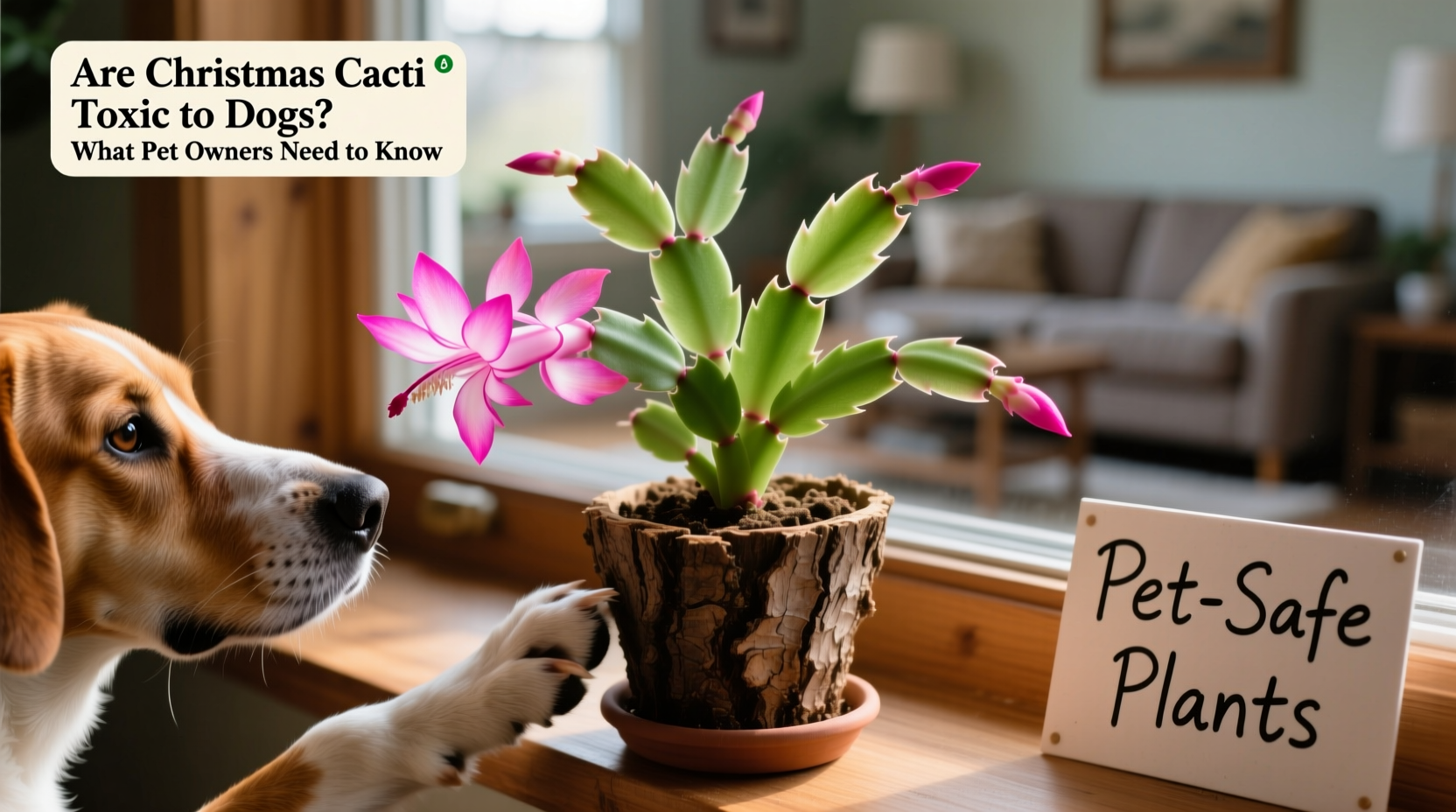 are christmas cactus toxic to dogs