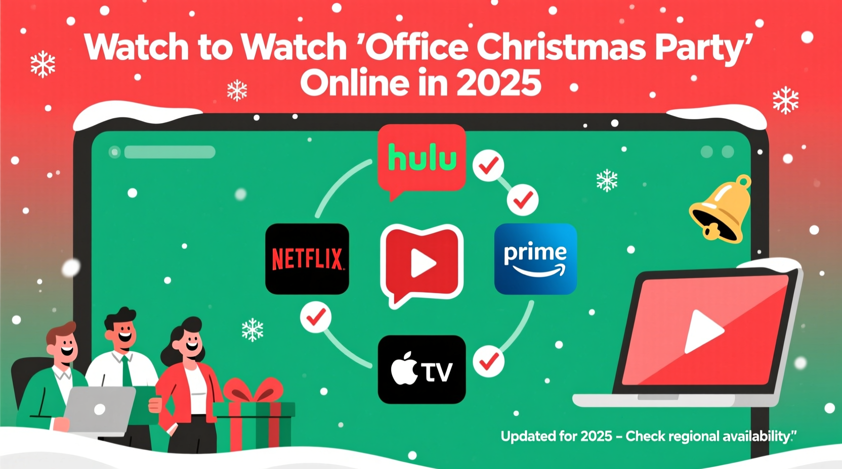 how can i watch office christmas party