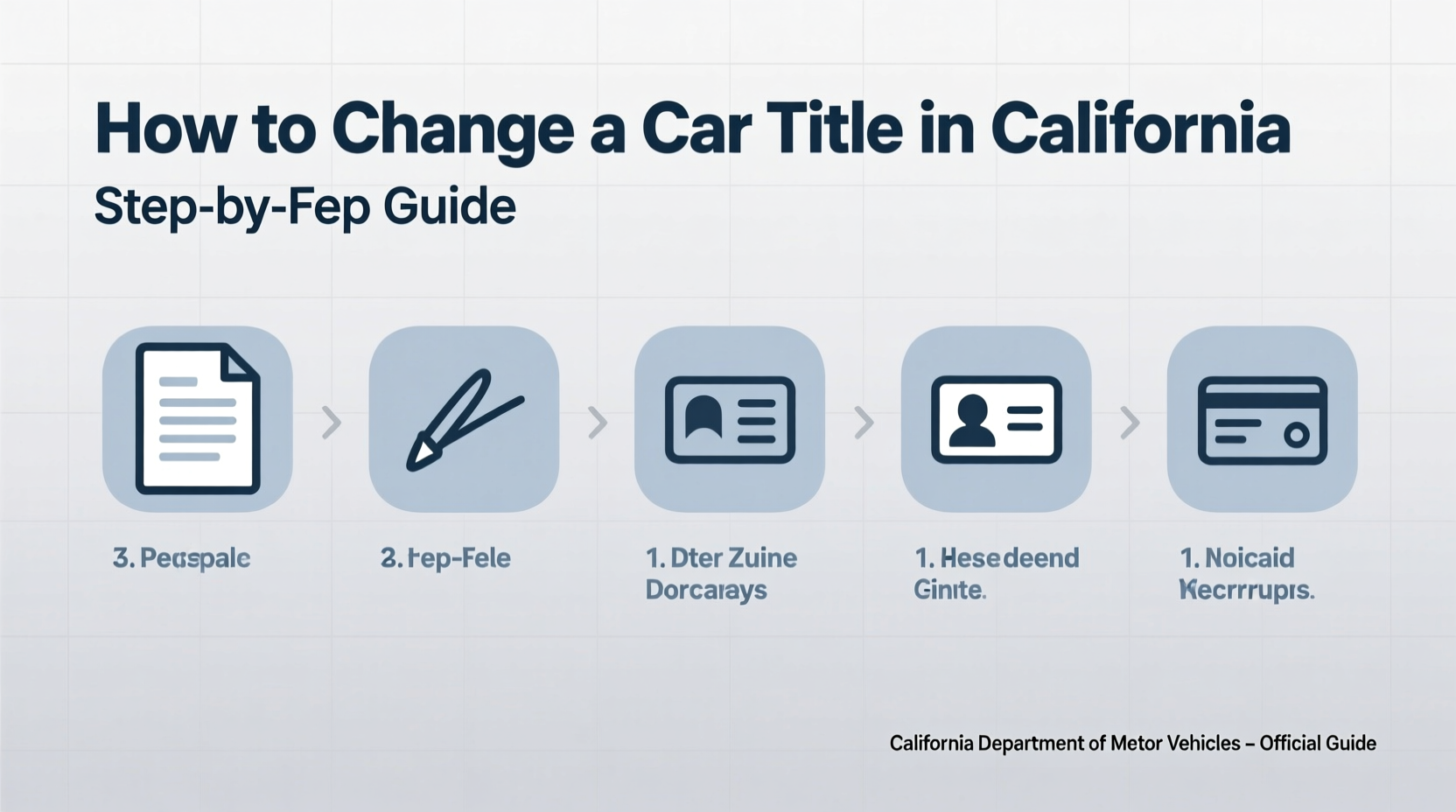 how to change car title in california