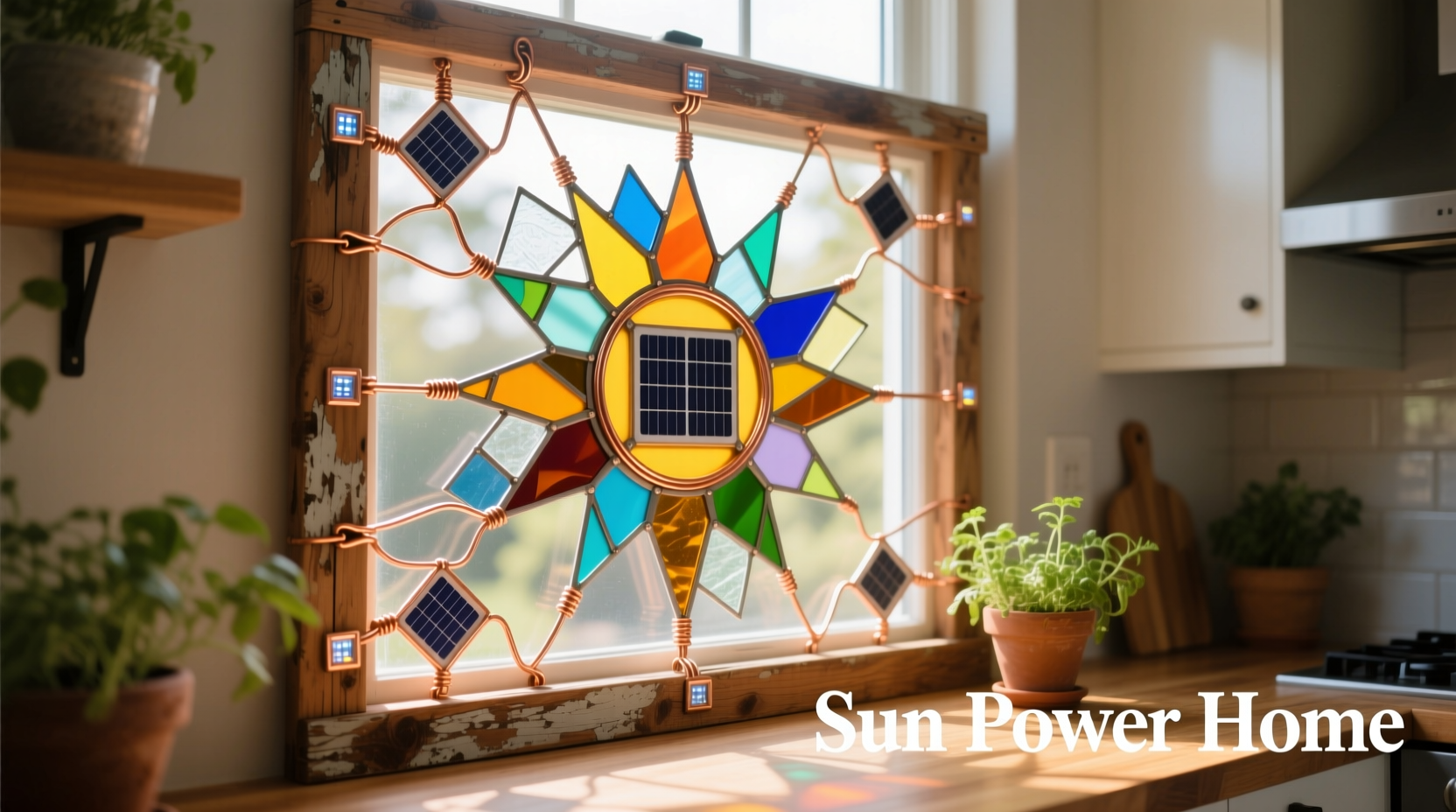 Homemade Solar Window Picture: DIY Guide for Beginners