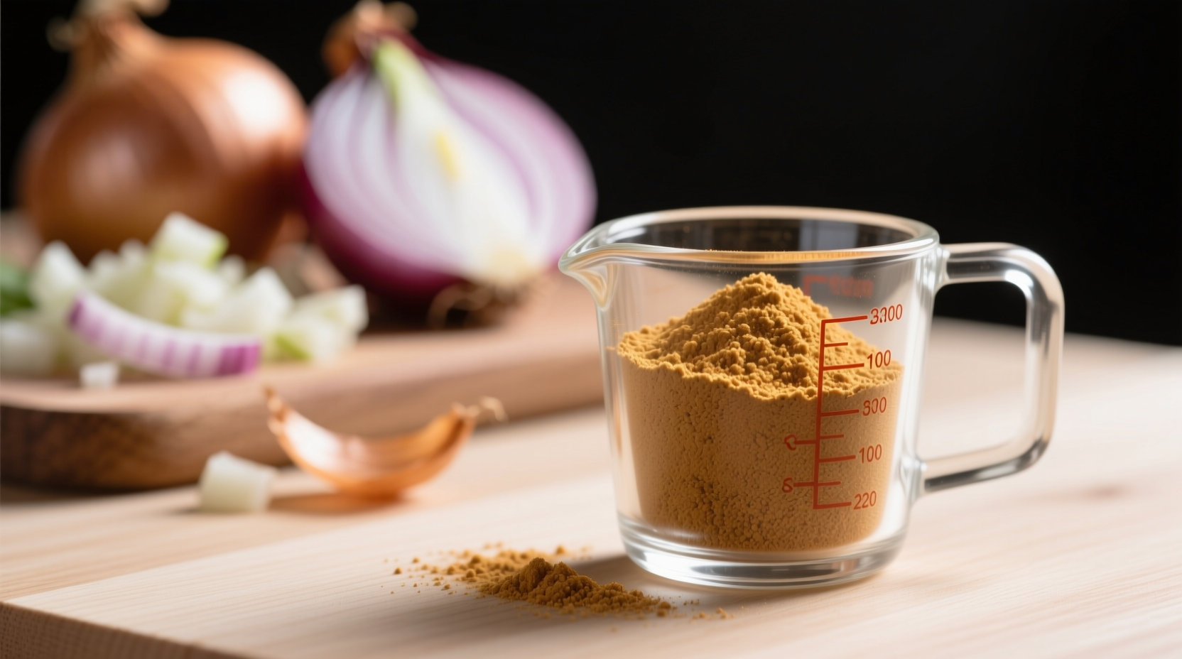 1 2 cup onion to powder when substitution works and when it fails