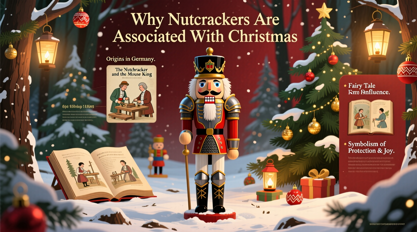 why are nutcrackers associated with christmas