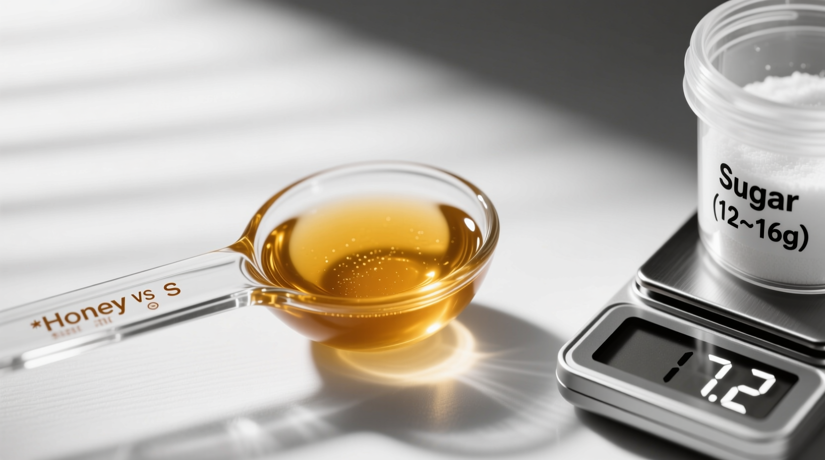 honey vs sugar real volume conversion facts