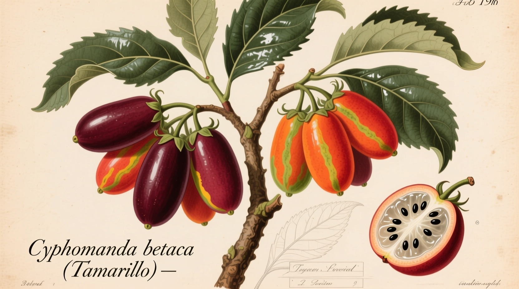 Cyphomandra Betacea: Tree Tomato vs Tamarillo Explained