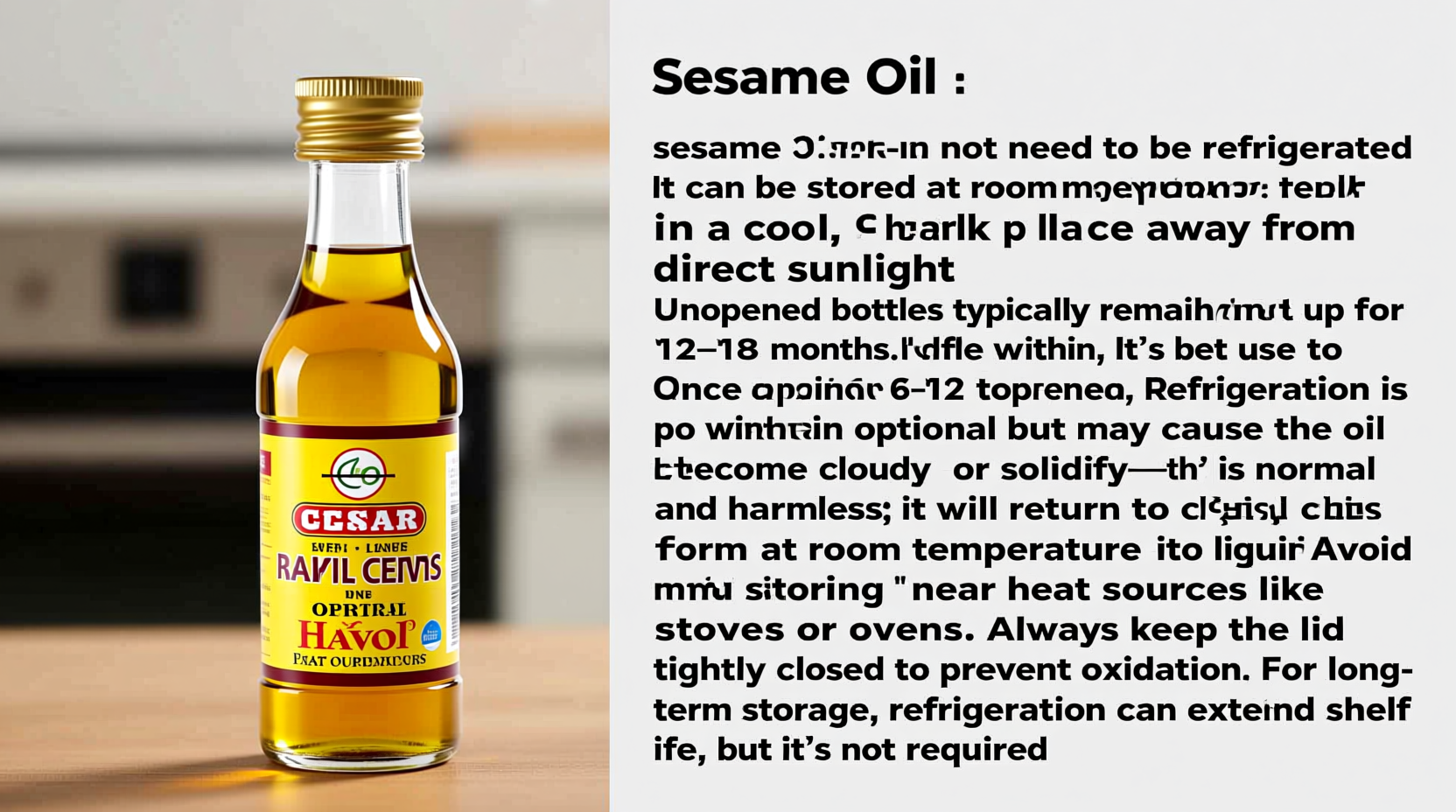 Sesame Oil Refrigeration: Essential Storage Guide