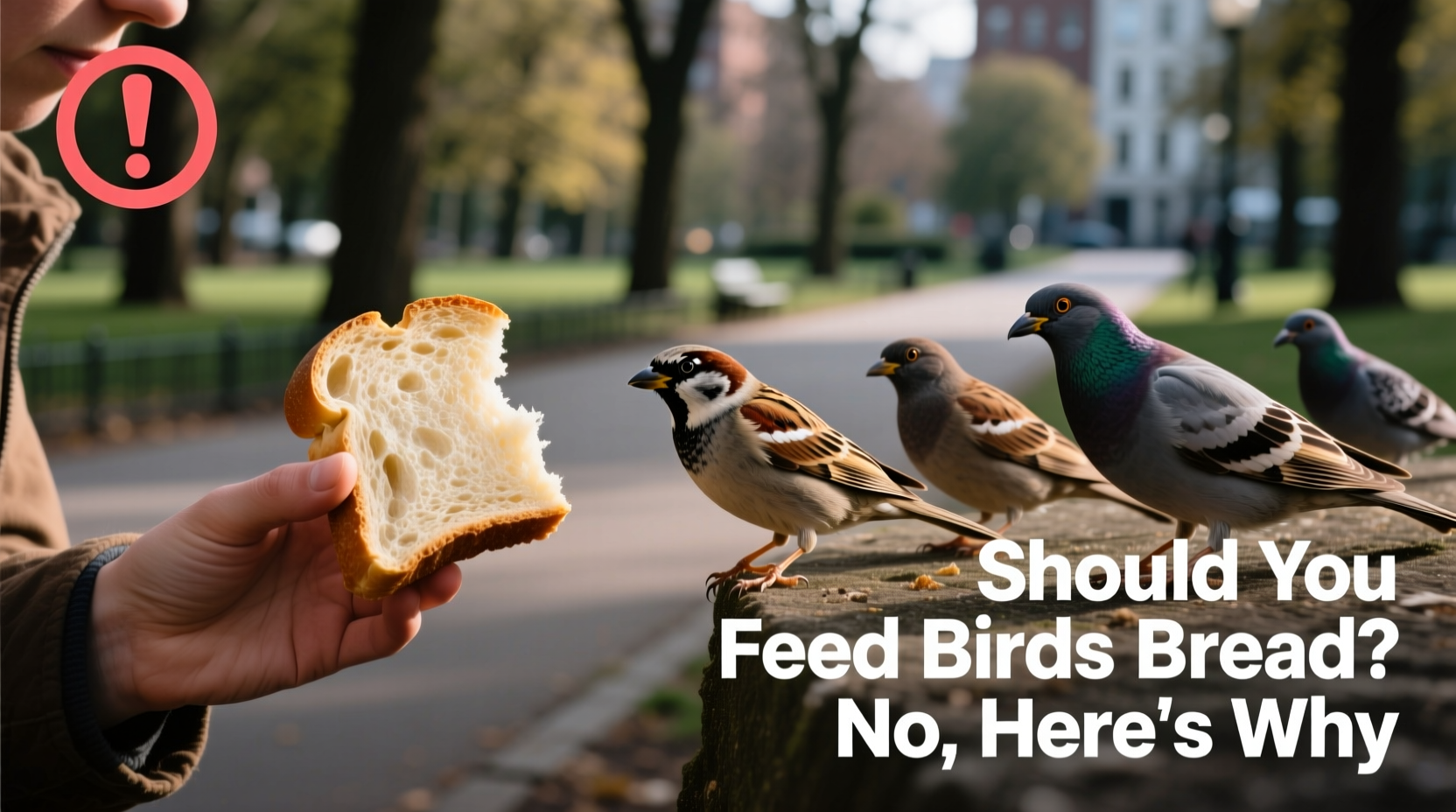 should you feed birds bread