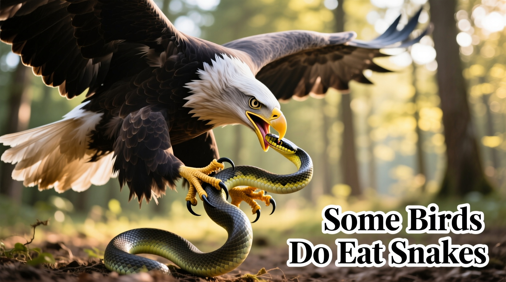 do birds eat snakes