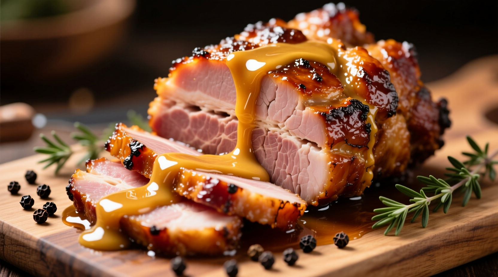 Perfect Mustard Ham Glaze with Brown Sugar Recipe