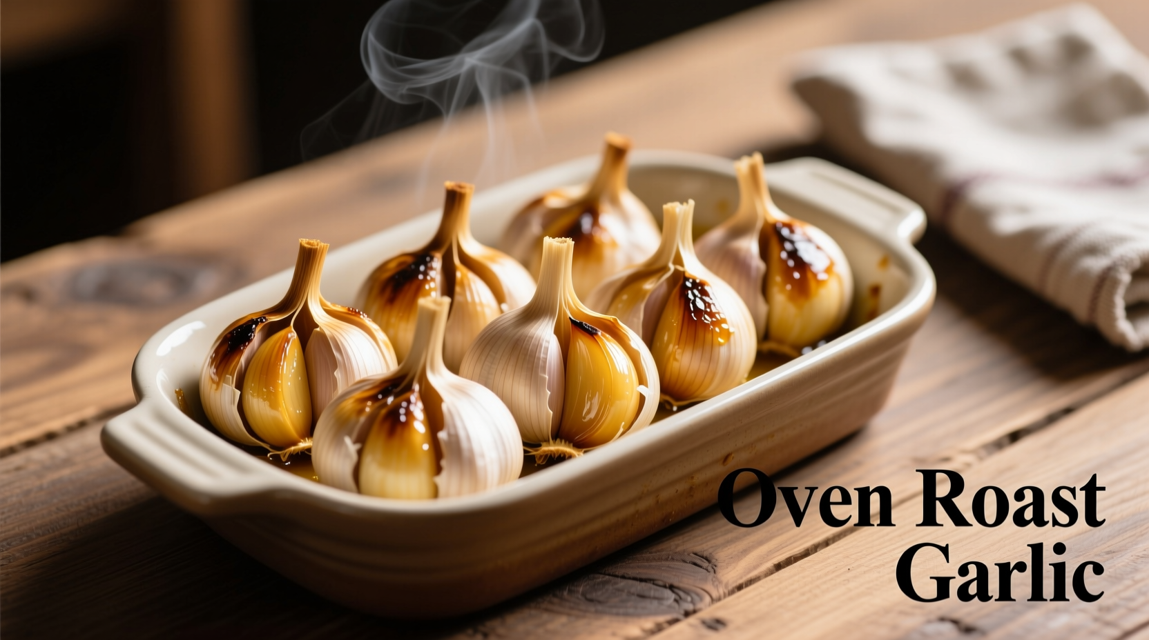 Oven Roasted Garlic: Perfect Method in 45 Minutes
