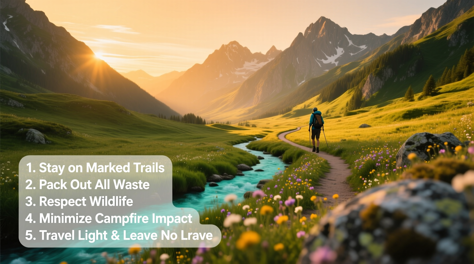 5 Essential Rules for Low-Impact Hiking: A Practical Guide