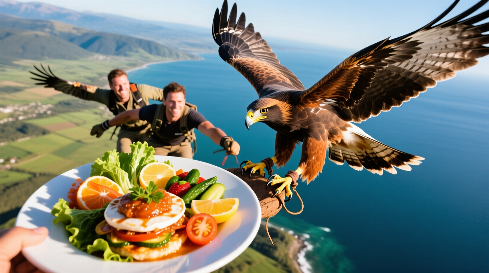 Parahawking Allows Humans and Raptors to Soar as a Team: Culinary Travel Guide