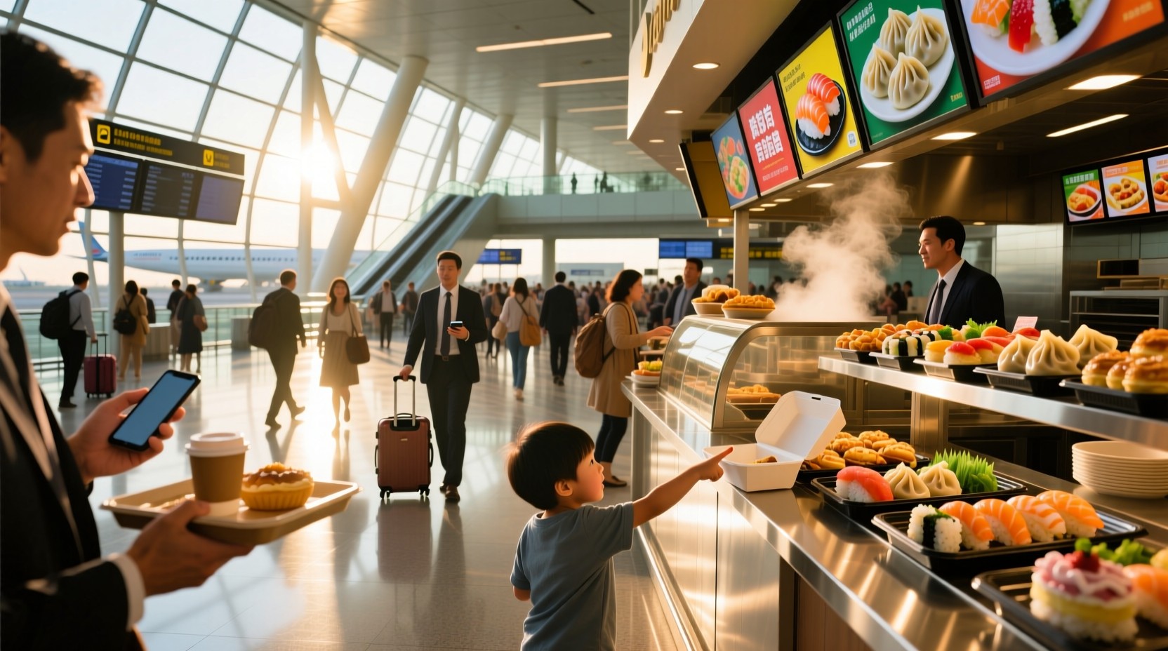 How to Get Airport Food: Transport Options, Costs & Booking Tips