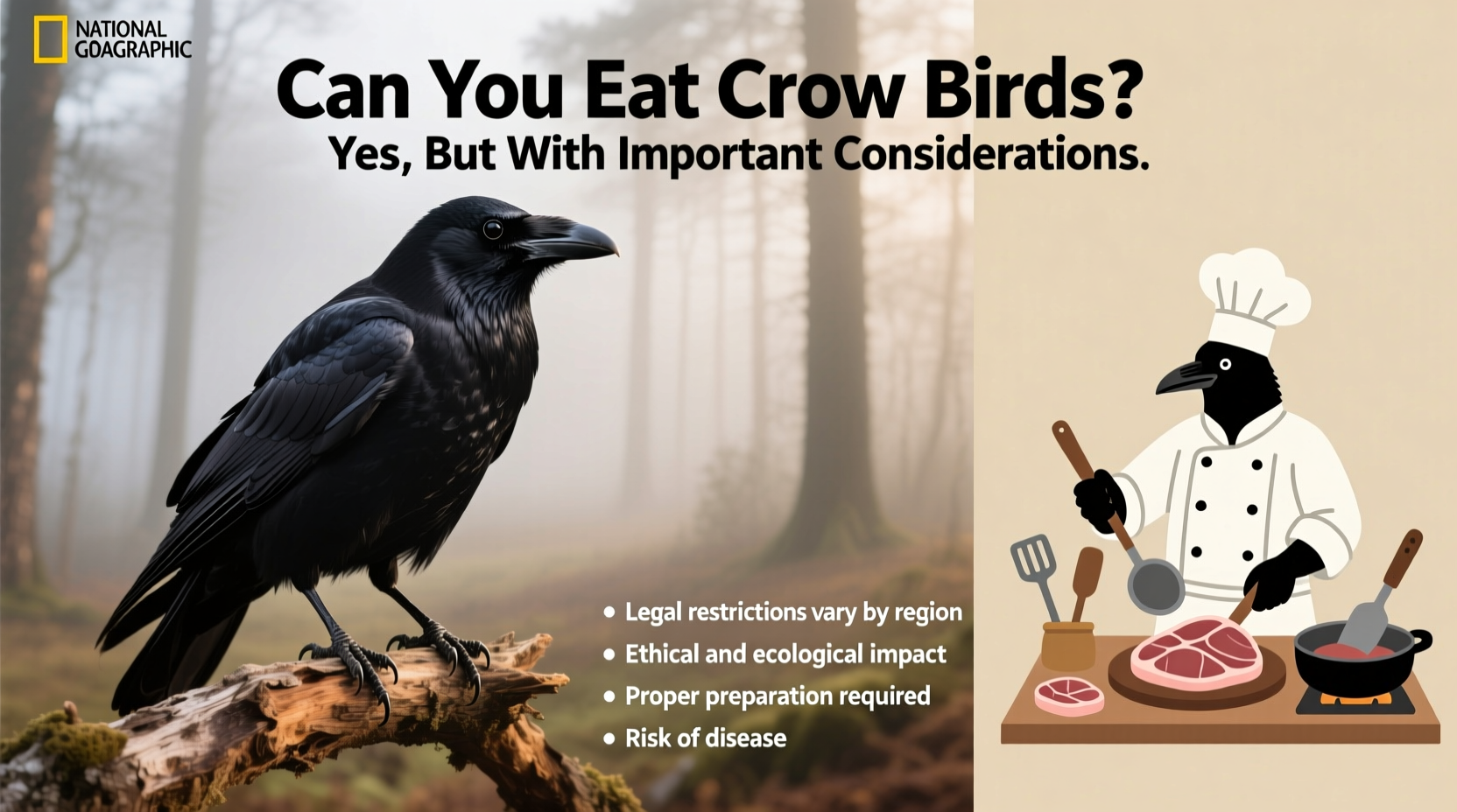 can you eat crow birds