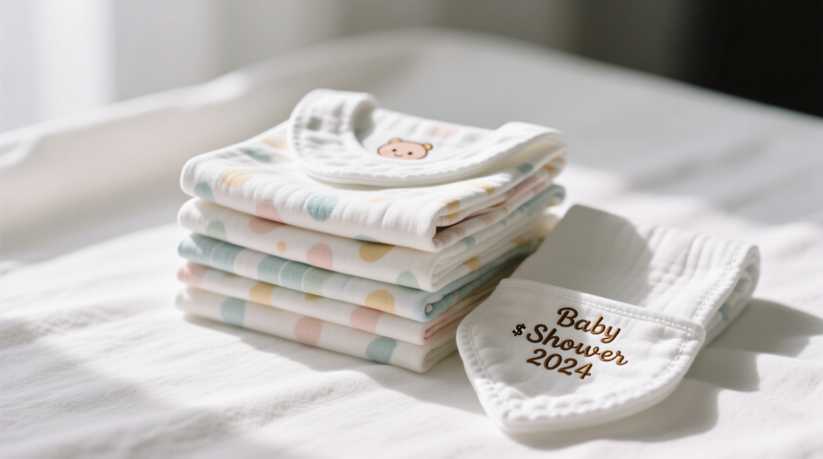 2024 registry-approved $12 burp cloth set for last-minute baby shower guests avoiding department store markup