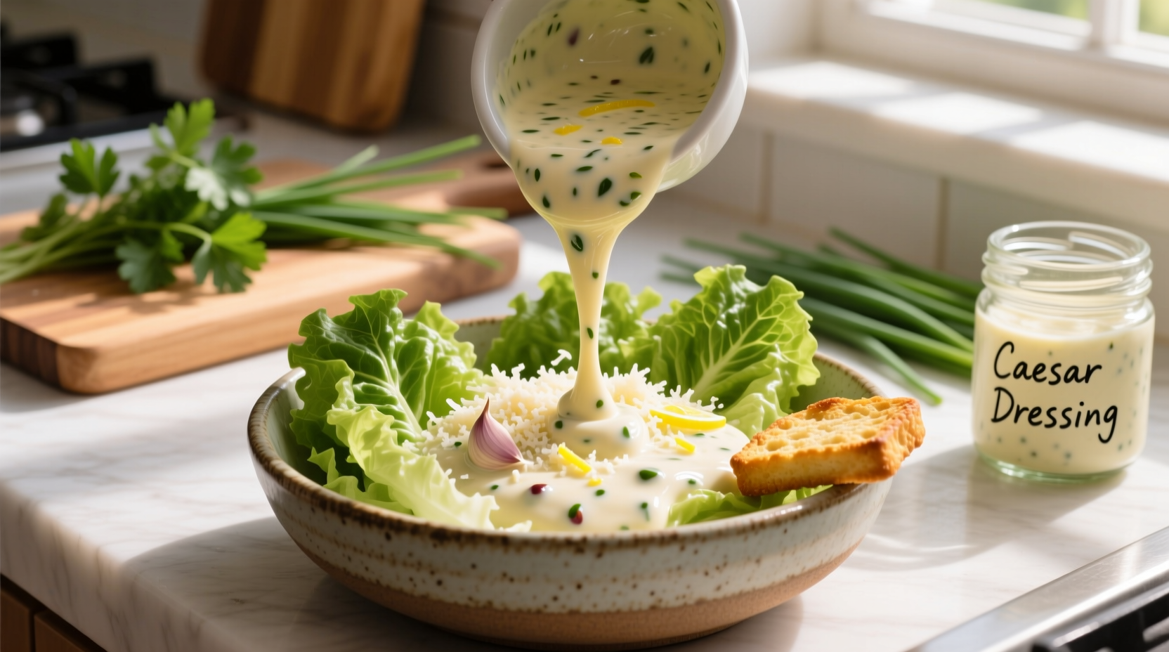 Homemade Caesar Dressing: 10-Minute Authentic Recipe