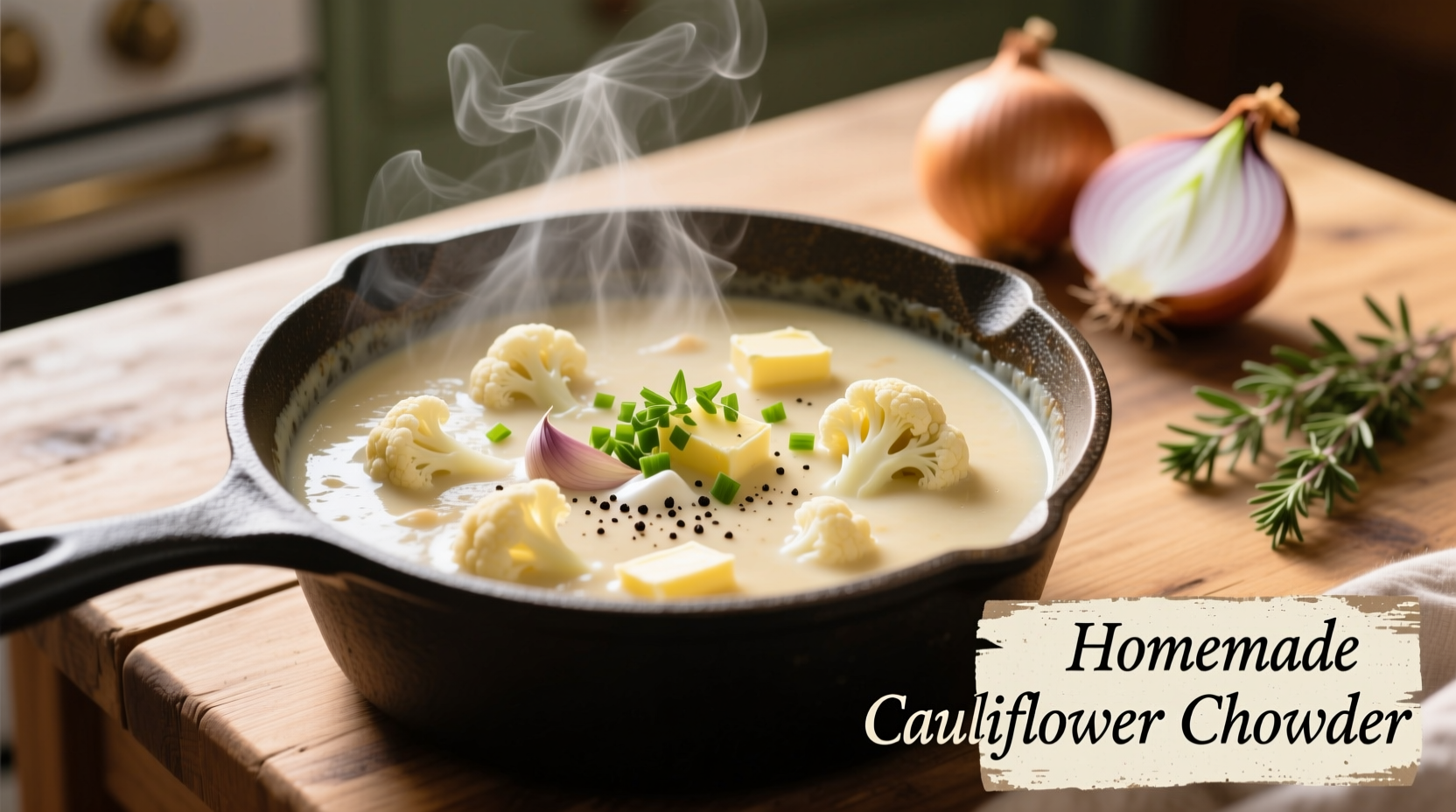 cauliflower chowder