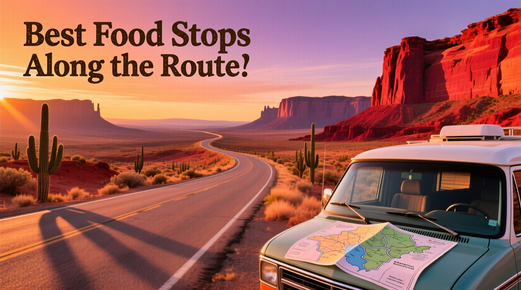Map States Best Food Road Trip: Budget Travel Guide