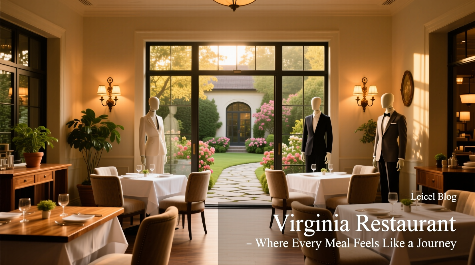 Virginia Restaurant Fill Empty Dining Room Seats Mannequins: Budget Accommodation Guide