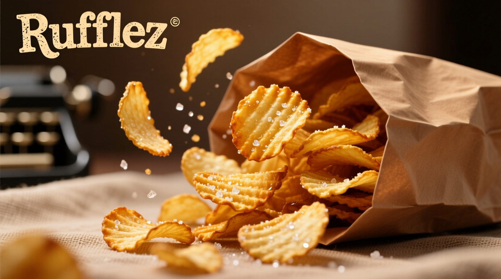 hot ruffles potato chips