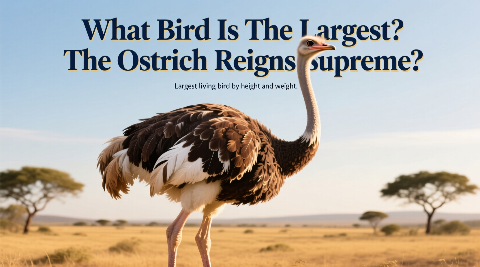 what bird is the largest