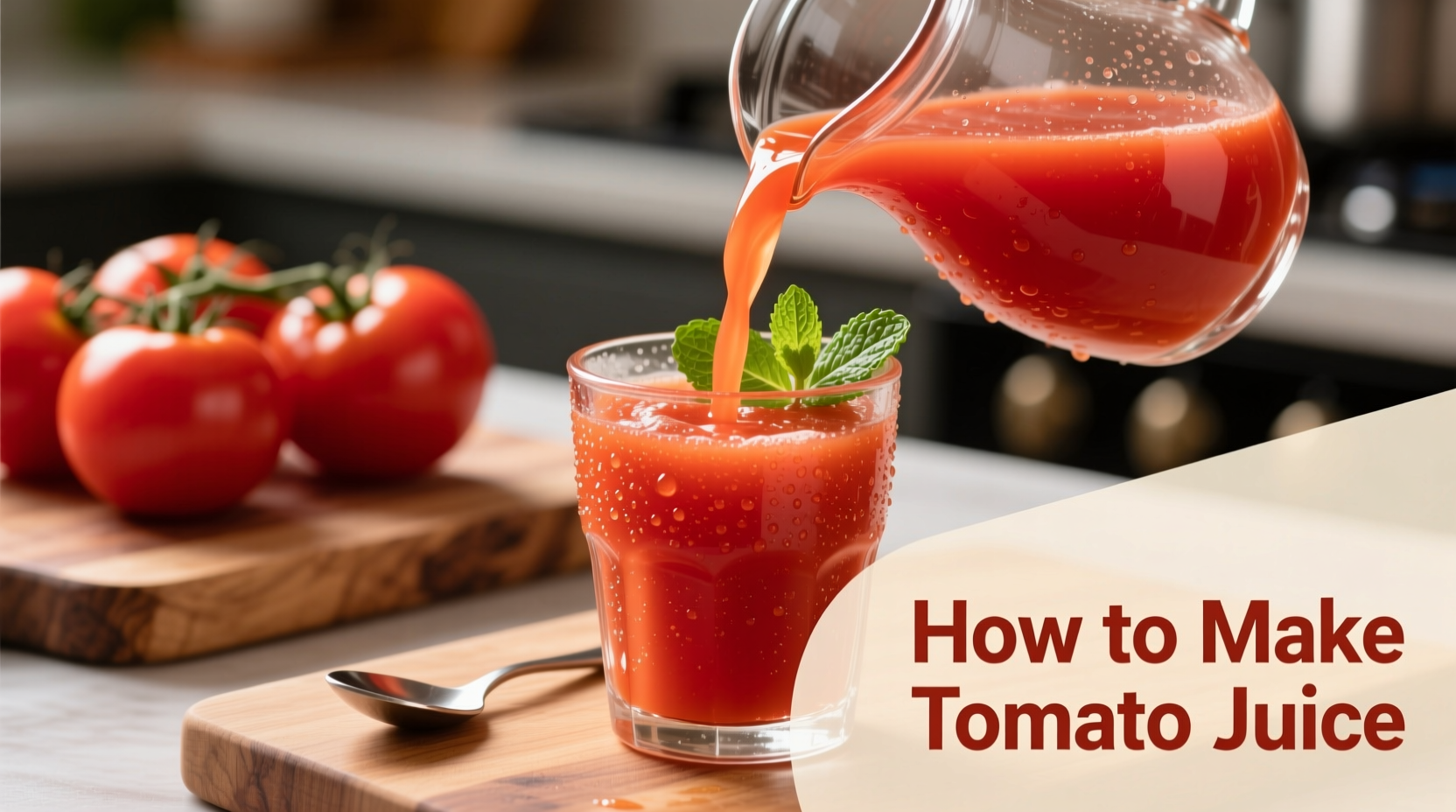 how to make tomato juice to drink